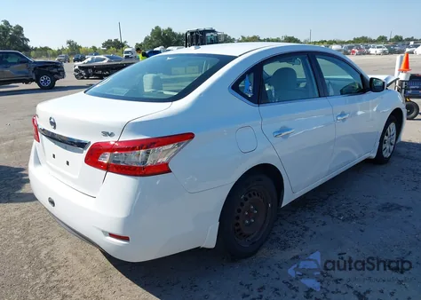 2015 Nissan Sentra Sv из США, поврежденный, VIN 3N1AB7AP9FY326044